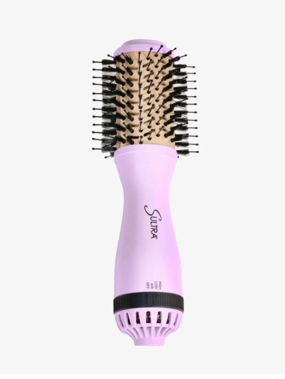 NIB $249 Sultra Compact Bombshell Blowout Hair  Brush In Lilac